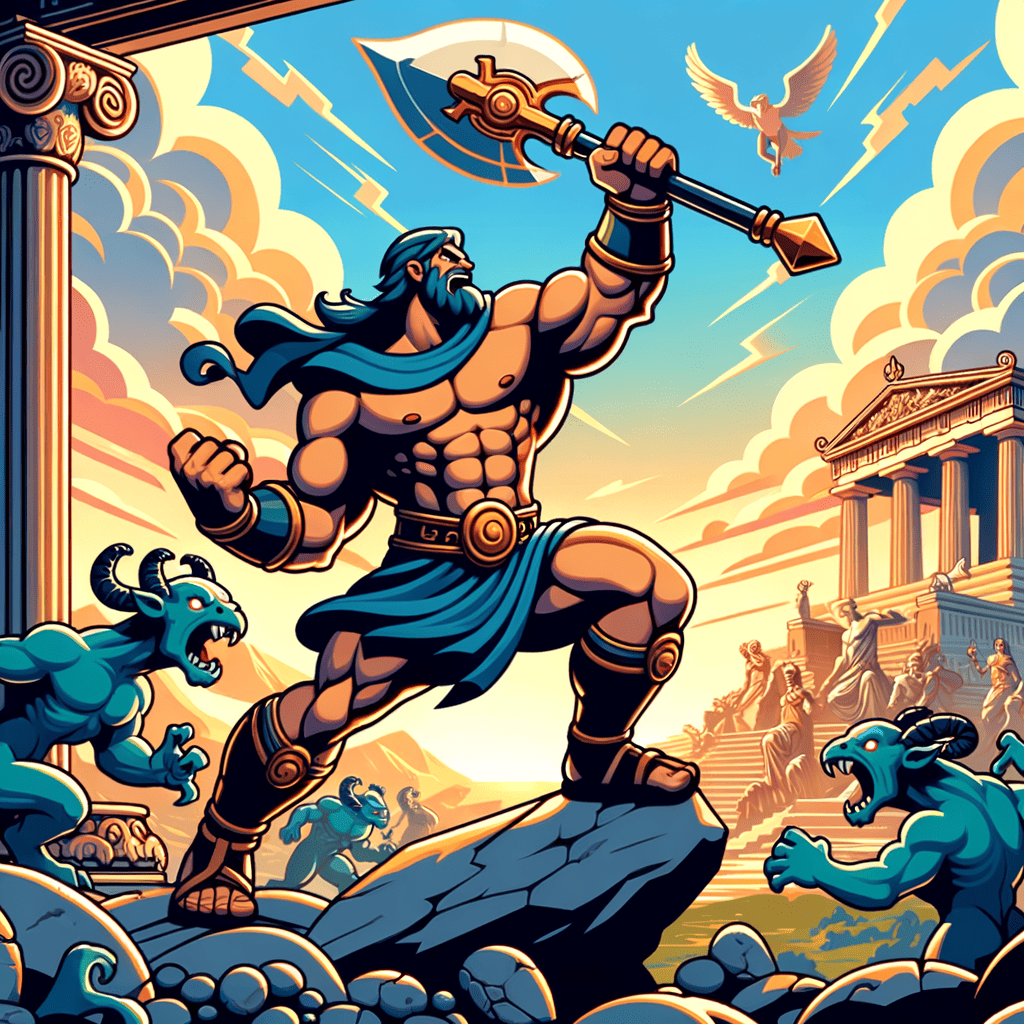 Story Of Hercules Gods